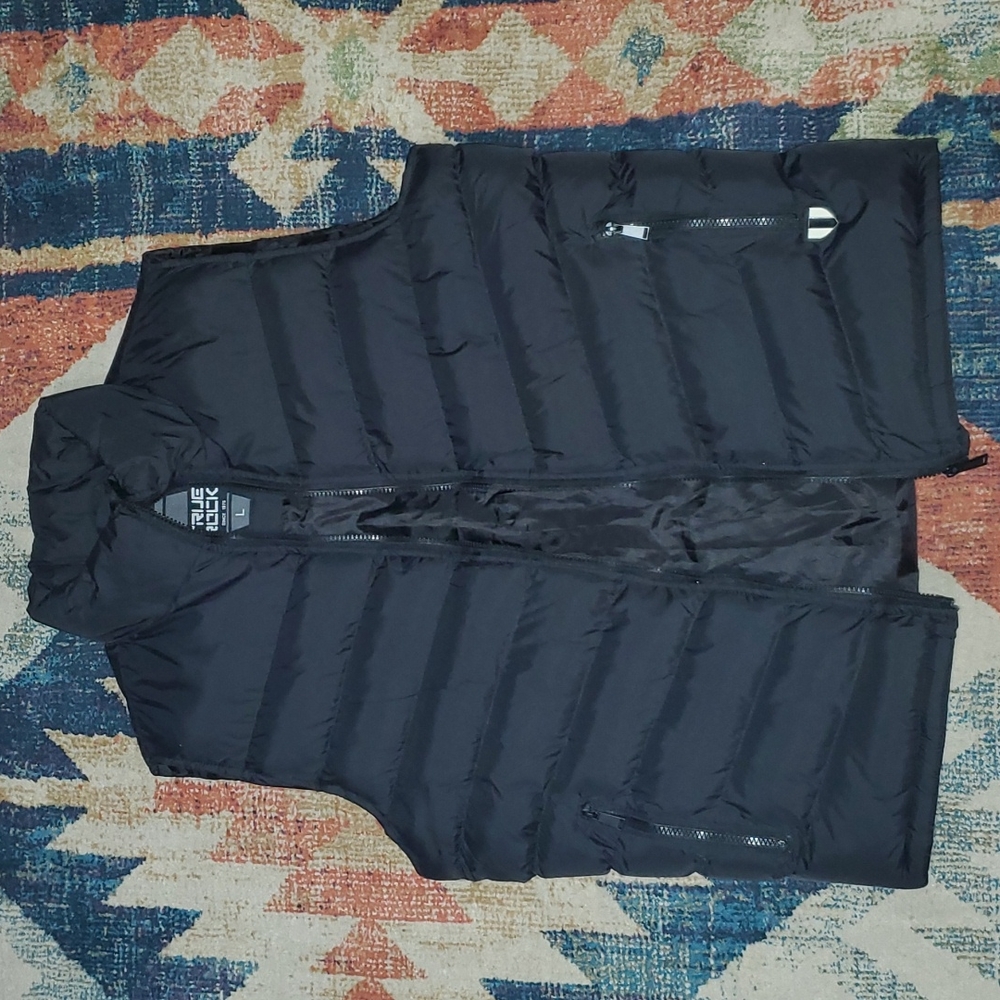 Black Puffer Vest